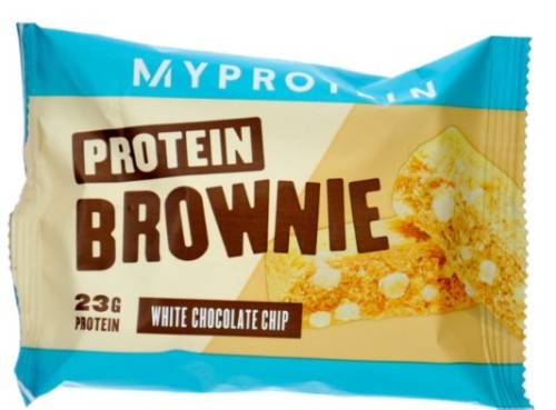 Myprotein Protein Brownie - White Choco Chunk 75gr, .